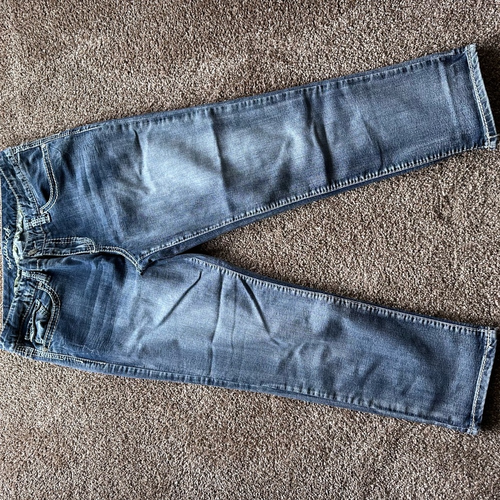 Maurices Blue Ankle & Cropped Jeans